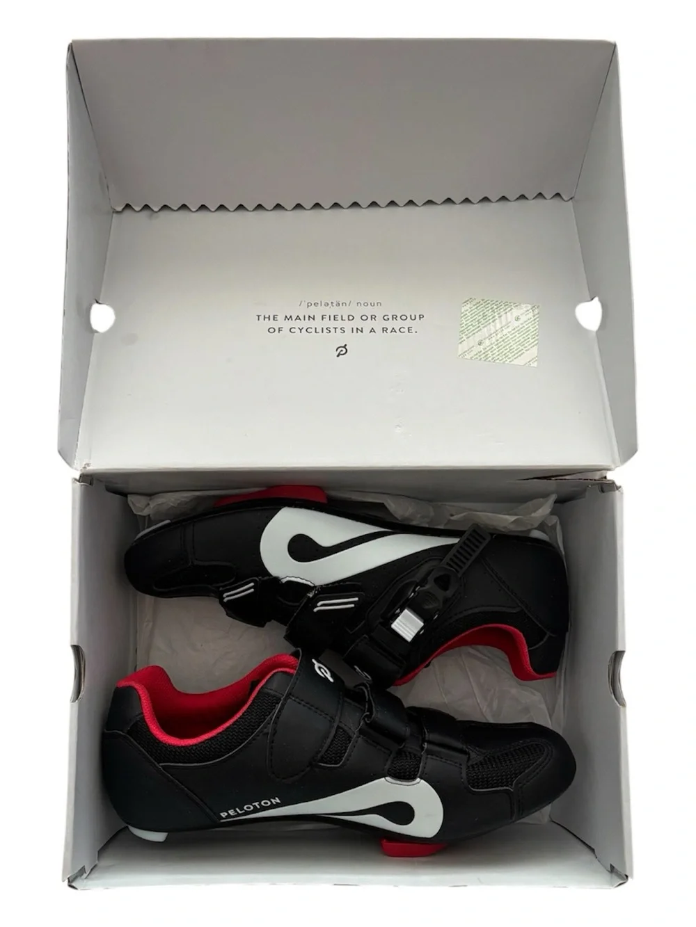NIB - Peloton Women Cycling Shoes with Cleats Size 12 EU 43 Men 10 spin cycle - Picture 3 of 7